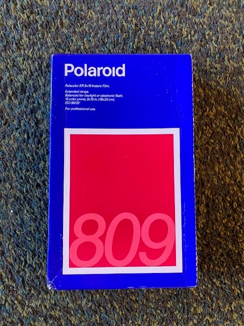 Polaroid 809 8x10 Instant Film | Bellows Film Lab Miami